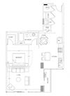Floorplan at Glass House by Windsor